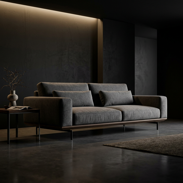 Minimalist sofa render
