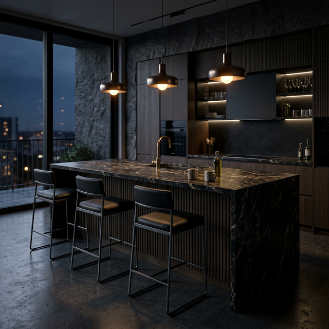 Modern kitchen visualization